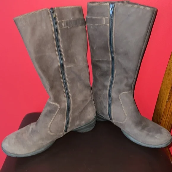 Ecco Gortex Leather Boot Size 39 (8/8.5) - Picture 6 of 12